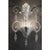 Early 21st Century Scenographic Venetian Rigadinwall Sconce in Trasparent Murano Glass by Simoeng for Simoeng For Sale - Image 5 of 7