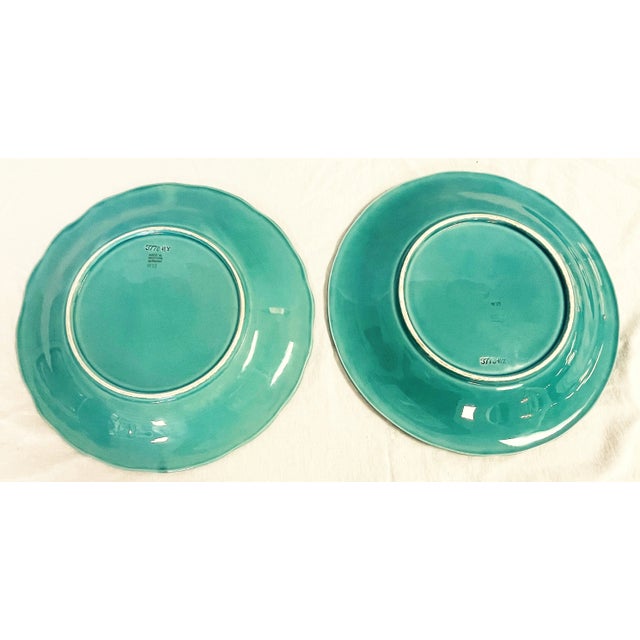 Vintage Ceramic Majolica Plates Made in Western Germany a Pair Chairish