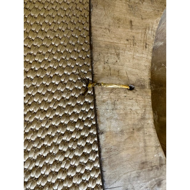 19th Century French Antique XL Wood Carved Dough Bowl , Trough or Tray For Sale - Image 5 of 11