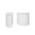 Sleek and full of surprises, this pair of end tables offers a mix of geometric minimalism and organic luxury all in one....