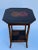 Wood English Bamboo Occasional Table With Octagonal Lacquered Top For Sale - Image 7 of 12
