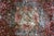 Late 20th Century Vintage Indian Silk Handwoven Geometric Floral Medallion Area Rug Carpet 9 X 13' For Sale - Image 5 of 14