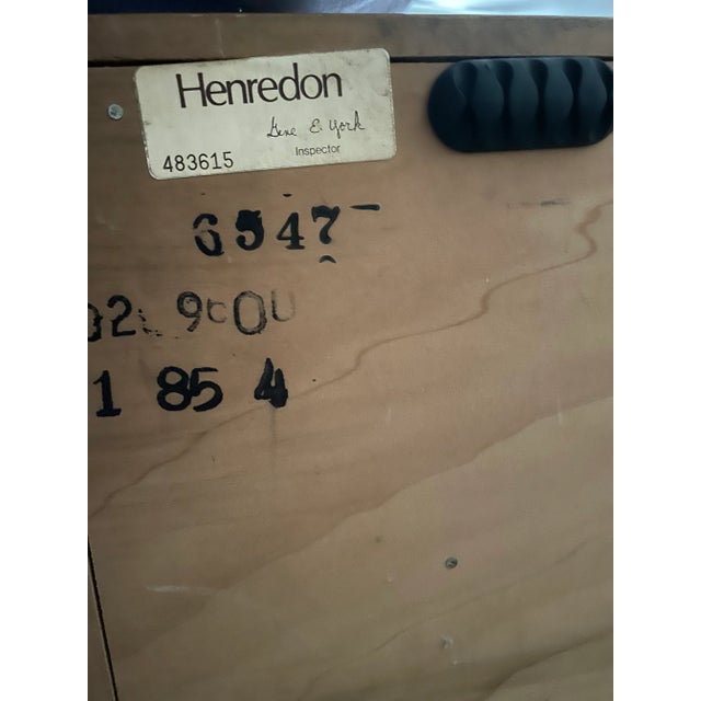 1970s Vintage Henredon Scene Two Burl Bachelor's Chests - Set of 2 For Sale - Image 12 of 15