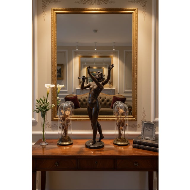 Antique French Art Nouveau Bronze Sculpture Musique by Marcel Debut For Sale - Image 14 of 14