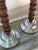 Sienna Vintage Mexican Wood & Aluminum Tall Candlestick Holders For Sale - Image 8 of 9