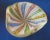 Mid-Century Modern Zanfirico Murano Glass Ashtray or Bowl With Multicoloured Pattern For Sale - Image 3 of 5