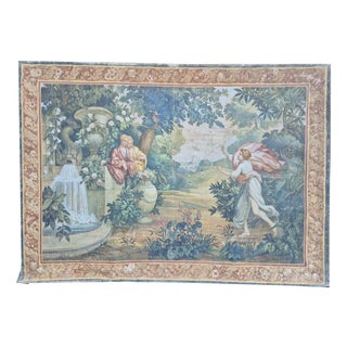 Unknown, Imitating a Tapestry, 1800s, Oil on Canvas For Sale