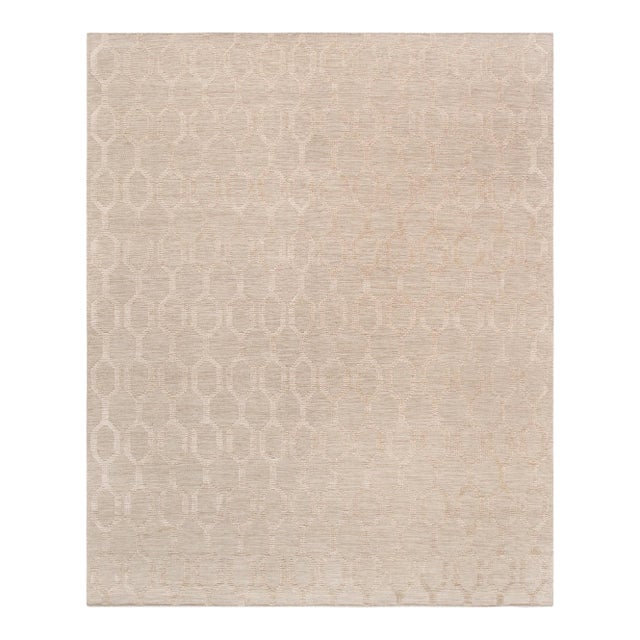 Pasargad Home Transitiona Beige Area Rug- 5' 0" X 8' 0" For Sale