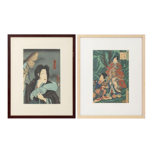Utagawa School Figural Woodblock Prints, 2