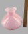 Vintage Late 20th Century Pink Glass Student Oil Lamp Shade For Sale - Image 6 of 7