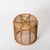 Mid-Century Modern Rattan and Wicker Round Pouf by Tito Agnoli, Italy, 1960s For Sale - Image 9 of 13