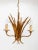 French Wheat Sheaf Pendant Lamp, 1970s For Sale - Image 4 of 6