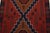 1990s Baloch Rug 3’10” X 6’5” Red Wool Vintage Tribal Hand-Knotted Oriental Carpet For Sale - Image 5 of 14