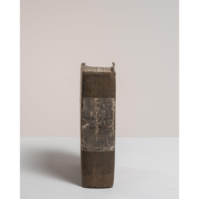 Early 20th Century France Chocolate Wood Book For Sale - Image 11 of 15