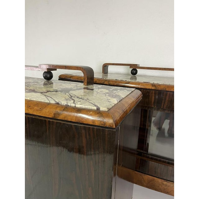 Sideboards by Gaetano Borsani for Atelier Varedo Deco, 1930s, Set of 2 For Sale - Image 6 of 18