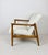 GFM-64 Armchair in White Ivory Bouclé from Edmund Homa, 1970s For Sale - Image 6 of 7