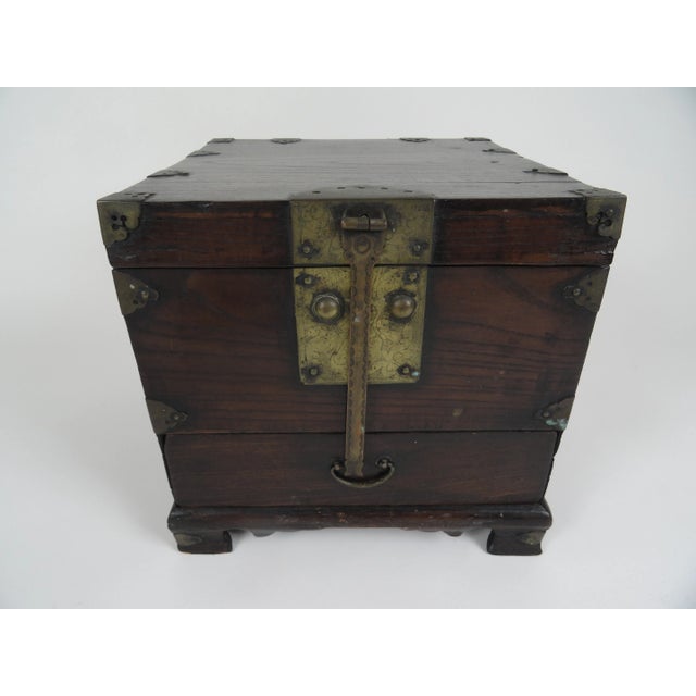 19th Century Korean Wood Wedding Box For Sale - Image 10 of 10