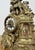 Vintage Brass Figurine Mantel Clock For Sale - Image 12 of 18