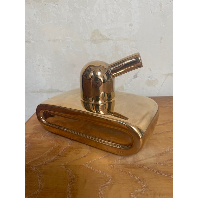 French Limoges Pop Art Porcelain "Tank You" Bud Vase For Sale In Philadelphia - Image 6 of 11