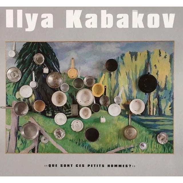 Ilya KABAKOV (After) КАБАКОВ GALERIE DE FRANCE - PARIS 1989 poster on coated paper unsigned and not numbered 24.8 x 18.5...