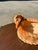 Mid-Century Modern 70s Ceramic Bread Roll Woven Bowl For Sale - Image 3 of 7