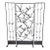 Hand-Forged Iron Three-Panel Divider/Floor Screen For Sale