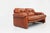 Animal Skin Brown Leather Coronado 2-Seater Sofa by Tobia Scarpa for B&B Italia, Italy, 1960s For Sale - Image 7 of 18
