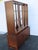Mid-Century Modern Broyhill Brasilia Two Part Room Divider Wall Unit Shelf 6397 For Sale - Image 3 of 17