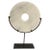 White Granite Ceremonial Bi Disc For Sale - Image 13 of 13
