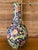 Antique Art Nouveau Etruria Cretona Polychrome Floral Bottle Vase - 18" For Sale In Naples, FL - Image 6 of 12