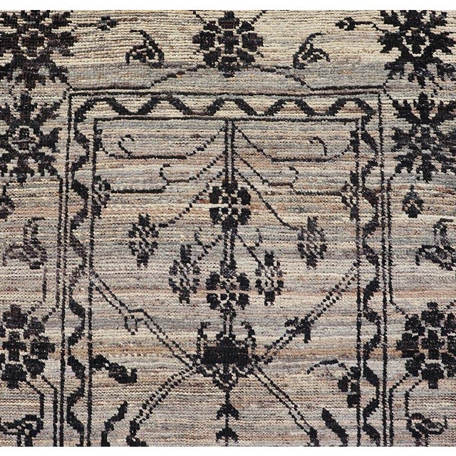Measures: 3'6 x 13'6. Modern Casual Oushak Runner, rug AFG-39612; Keivan Woven Arts, country of origin / type: Afghanistan...