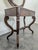 Restoration Swan Neck Dressing Table in Flamed Mahogany For Sale - Image 4 of 7