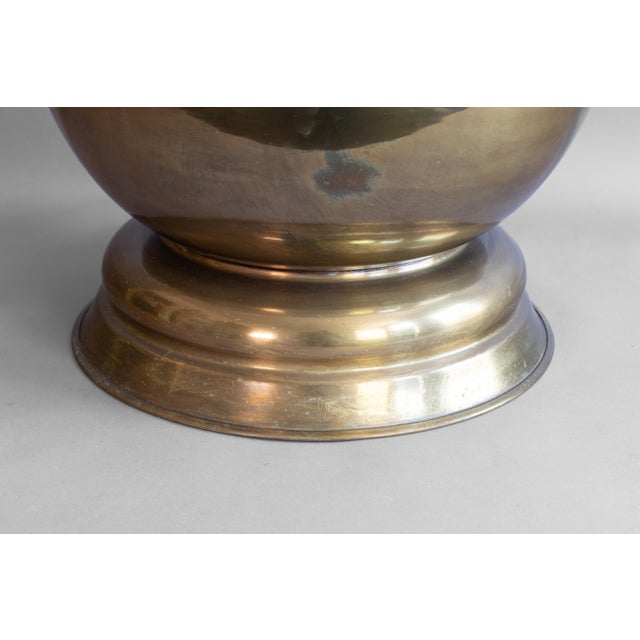 Vintage Brass Jardinaire, 1920 For Sale - Image 4 of 7