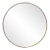 Vintage Italian Round Wall Mirror 1980s For Sale