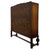 Wood Antique English Oak Display and Storage Cabinet Vitrine For Sale - Image 7 of 11