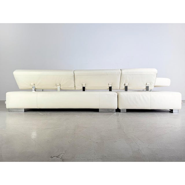 Corner Sofa in Leather from Brühl For Sale - Image 4 of 14