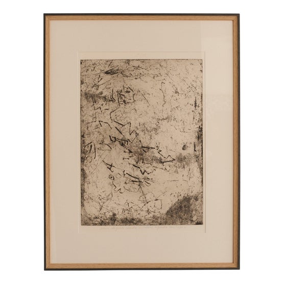 Jean-Pierre Jouffroy, Gestural Abstraction, Intaglio Print For Sale