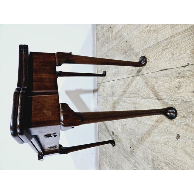 Antique Game Table in Walnut, 1800s For Sale - Image 14 of 18