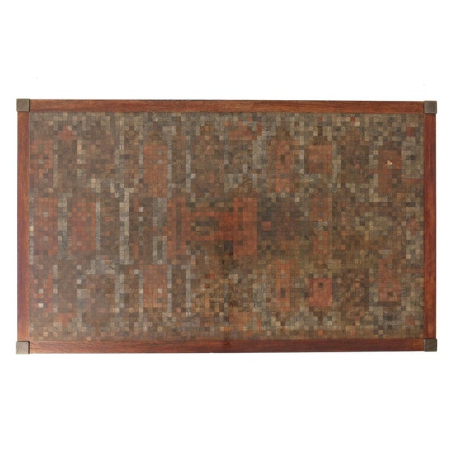 Brown Wenge Side Table from Tranekær, Denmark, 1970s For Sale - Image 8 of 18