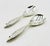 1980s Emilia Castillo for Los Castillo Taxco Silver Plate Fish Salad Serving Set - a Pair For Sale In Los Angeles - Image 6 of 14