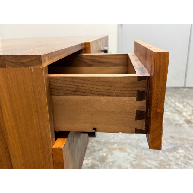 Crate & Barrel Atwood Rustic Industrial Desk For Sale - Image 10 of 13