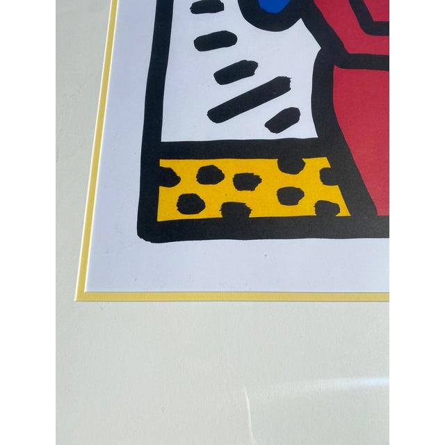 1990s Large Keith Haring Estate Authorized Offset Lithograph "Best Buddies" For Sale - Image 10 of 15