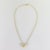 Modern Cartier Baby Love Pave Diamond Interlocked Bands Necklace in 18k Yellow Gold For Sale - Image 3 of 15