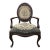 Antique Parlor Tapestry Armchair For Sale