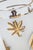 Vintage Libbey Cocktail Glasses Set, Frosted Glass with Gold Leaf For Sale - Image 17 of 18