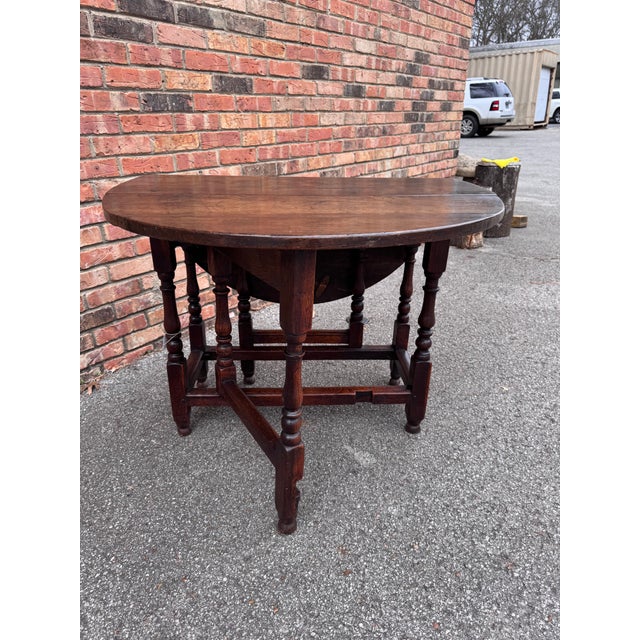 19th Century English Gate Leg Table For Sale - Image 9 of 10