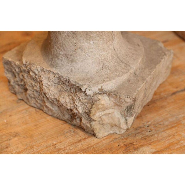 Mid 19th Century Pair of Glazed Terracotta Garden Finials For Sale - Image 5 of 7