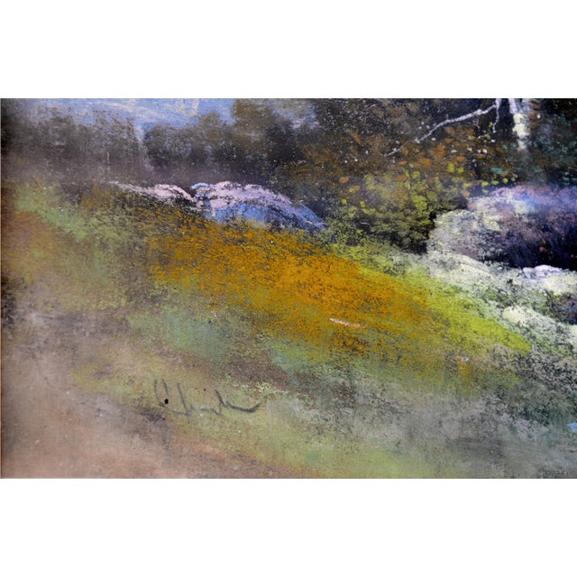 Early 20th Century Tonalist Pastel Landscape by William Henry Chandler For Sale - Image 4 of 6