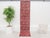 Bring bold elegance and classic Anatolian charm into your home with this stunning vintage Turkish runner rug. Hand-knotted...