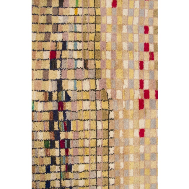 1950s Vintage Turkish Wool Runner With Mosaic Design by Rug & Kilim, 1950-1959 For Sale - Image 5 of 9